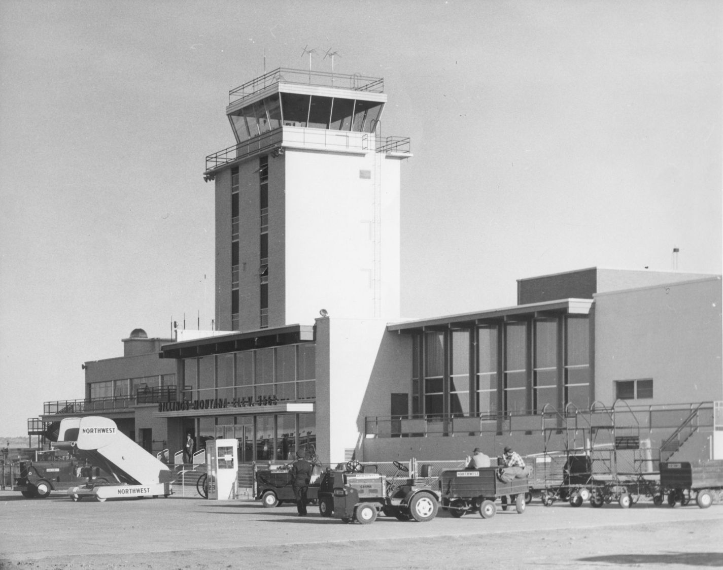 Billings Logan Field, ca. 1958